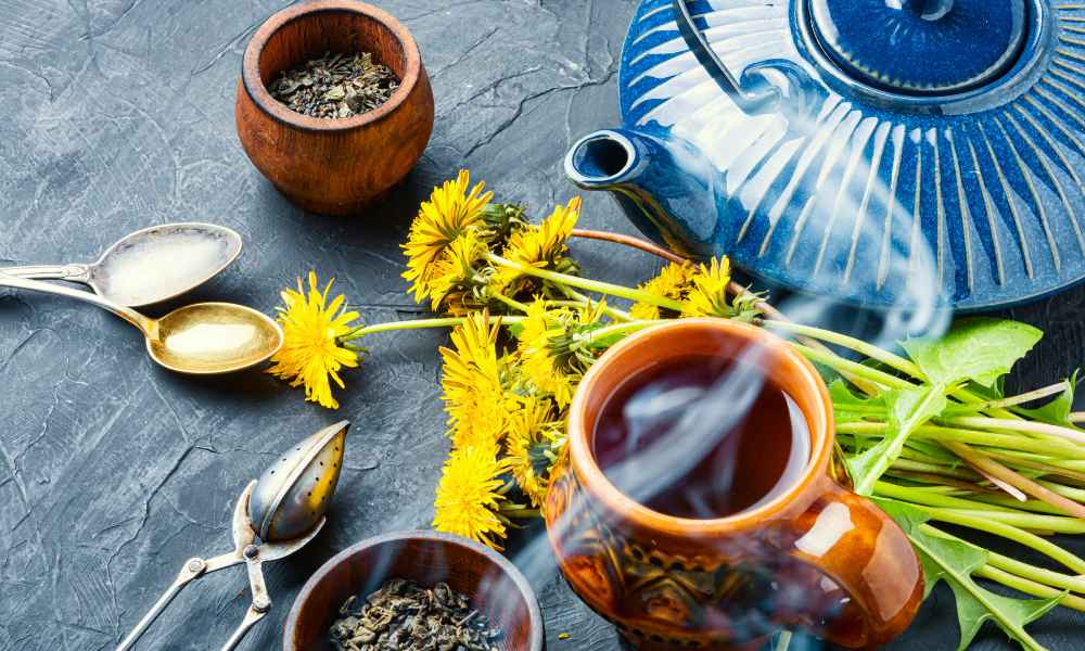 kiaulpienių šaknų arbata iš SoTU SoTU miltelių, supermaistas, gydomoji arbata, kiaulpienių nauda, arbatos receptas, sveika, naudinga
